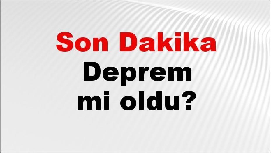 15 Ağustos 2026 İzmir'de Son Dakika Deprem Haberleri ve Güncel Gelişmeler