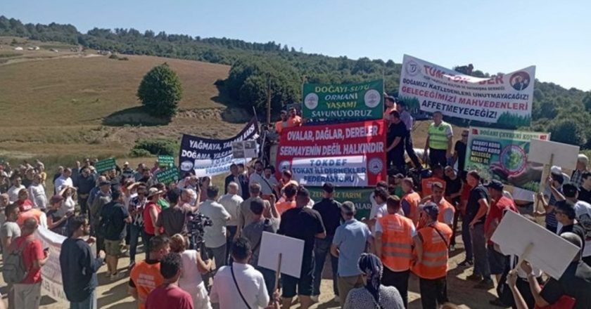 Tokat Serkiz yaylasında 29 ayrı noktada yapılacak maden sondaj çalışmalarına protesto – Son Dakika Türkiye Haberleri
