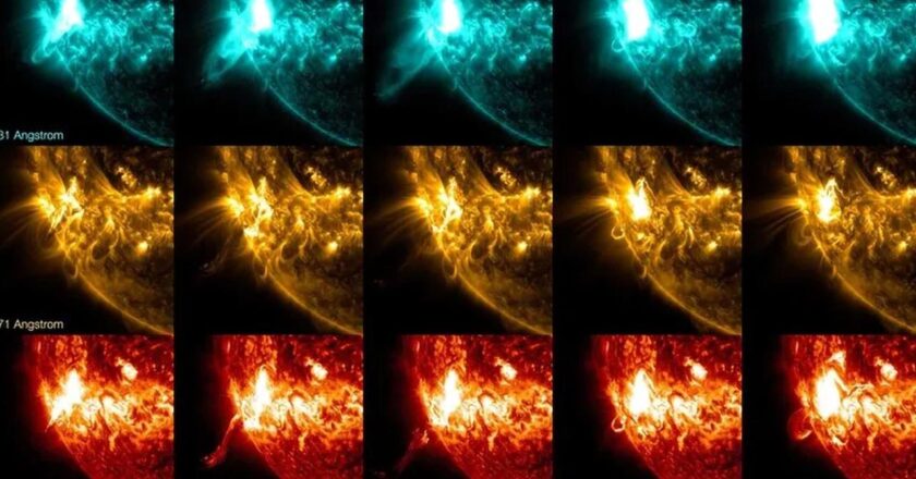 NASA Güneş’teki bir patlamayı daha yakaladı