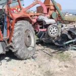 Minibüste bir trafik kazasında 4 kişi yaralandı