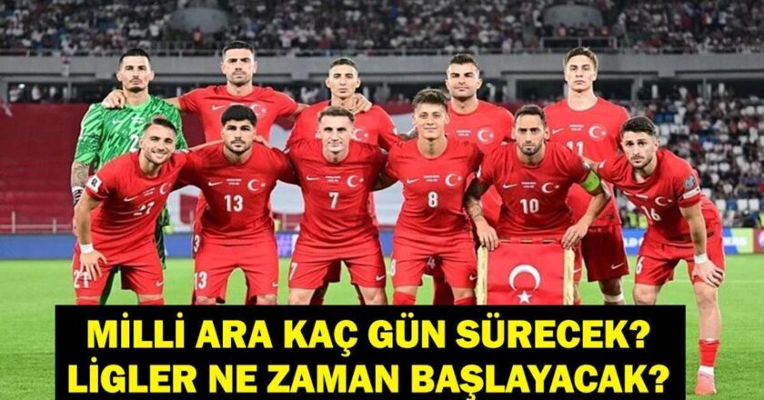 Ulusal mola ne zaman bitecek? Süper Lig'de kaç gün ulusal mola? Şampiyonalar ne zaman başlayacak?