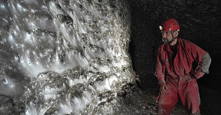 Video. Araştırmacılar, Arnavutluk ile Yunanistan sınırındaki mağarada “Megaşehir” adı verilen dev bir örümcek keşfetti