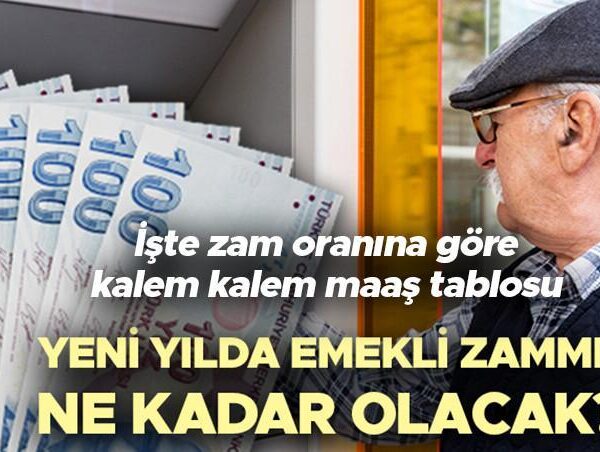 SSK HESAPLAMA BAĞKUR EMEKLİ MAAŞI ARTIŞI ENFLASYON FARKI 2026 GÜNCELLENDİ || Merkez Bankası'nın yıl sonu enflasyon tablosu açıklandı! 2026 Ocak'ta emekli maaşı ne kadar olacak, emekli maaşındaki artış yüzdesi ne olacak, emekli maaşı artışı ne zaman açıklanacak? İşte olası rakamların yer aldığı emekli maaşı zam tablosu!