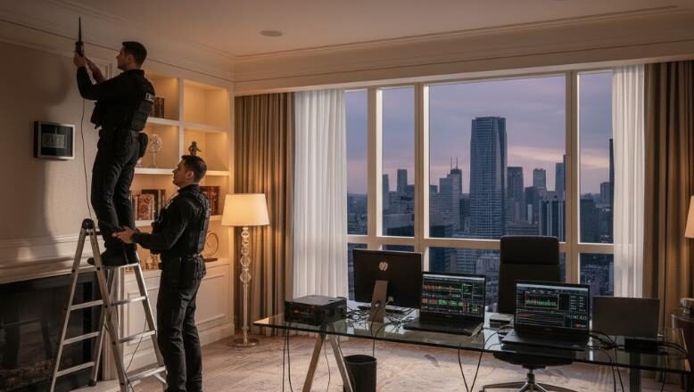 Böcek tespit cihazı ile yüksek hassasiyetli güvenlik kontrolü