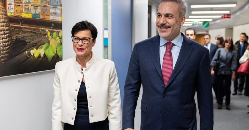 Dışişleri Bakanı Fidan, Belçika’da Ziyarette Bulundu